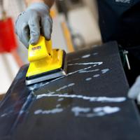 sciolinatura, lamine, riparazione 