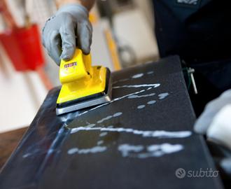 sciolinatura, lamine, riparazione 