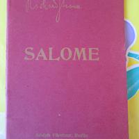 Libretto d'opera: Salome, R. Strauss (ed.Fürstner)