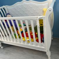 Culla spalliera trapuntata