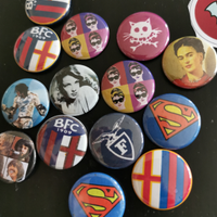 Pins spillette personalizzate 2,5 cm 50 pezzi