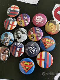 Pins spillette personalizzate 2,5 cm 50 pezzi