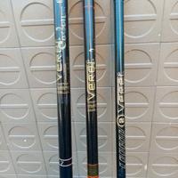 3  CANNE DA PESCA in CARBONIO "Veret"