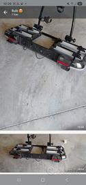 porta bici bmw originale da traino con luci a led