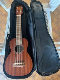 Ukulele Soprano LEHO LHUS-MM + Custodia imbottita