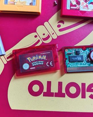 POKEMON RUBINO ITA GAME BOY ADVANCE