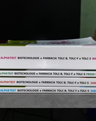 Alphatest Biotecnologie e Farmacia Tolc: B-F-S