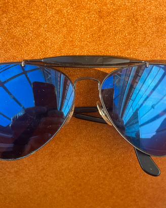 B&L - Ray-Ban "COBRA" vintage 1986 lenti viola/blu
