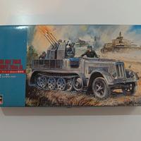 Hasegawa 8 ton Half truck quadruple 20mm 1/72