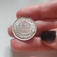 Moneta d'argento da 1 franco svizzero del 1928
