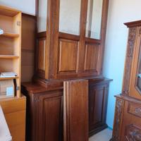 Comò ,vetrina in legno