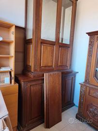 Comò ,vetrina in legno