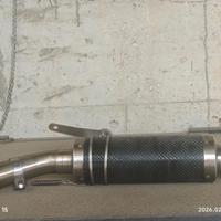 Scarico MIVV Carbonio Omologato e9 ME022 Ø56mm Sup