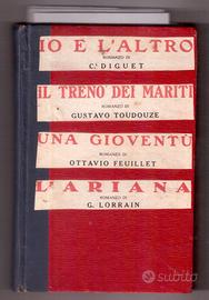 Sonzogno 4 romanzi e 3 novelle 1926 1e edizioni