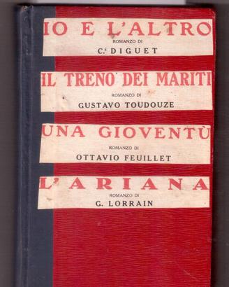 Sonzogno 4 romanzi e 3 novelle 1926 1e edizioni