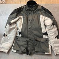 Giubbotto moto con protezioni