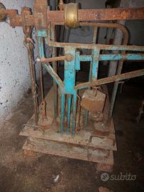 antica bilancia decimale 