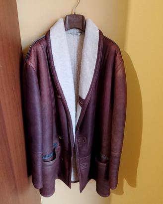 montone vintage made in Italy taglia 52 pesante 