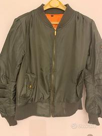GIACCA BOMBER VERDE BOTTIGLIA