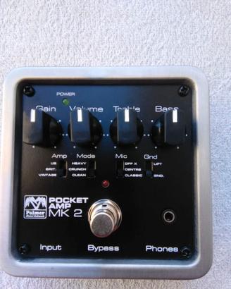 Pedale chitarra PALMER POCKET AMP MK 2