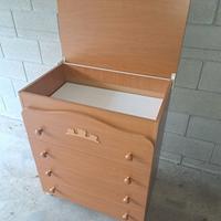 Fasciatoio 4 cassetti