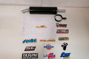 Silenziatore moto 2 tempi