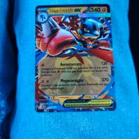 Carta Pokemon originale collezionabile Mega Lucari