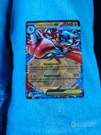 Carta Pokemon originale collezionabile Mega Lucari
