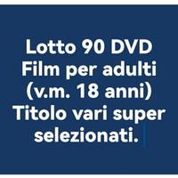 Stock 90 DVD originali super selezionati