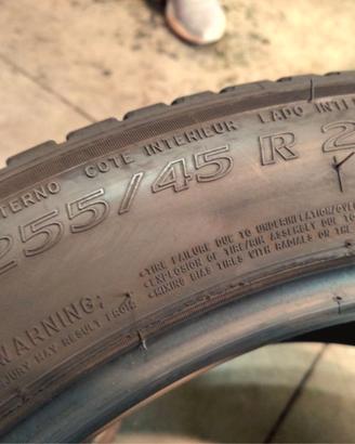 4 GOMME MICHELIN 255 45 20 ESTIVE AL 75/85%