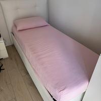 Letto singolo contenitore + materasso