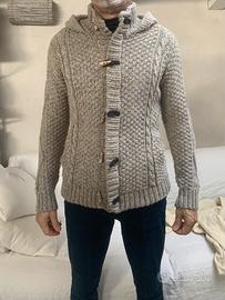 Cardigan maglione lana