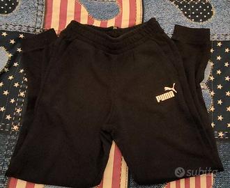 Pantaloni neri puma taglia 13/14 anni