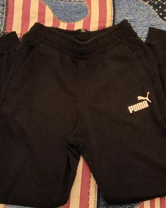 Pantaloni neri puma taglia 13/14 anni