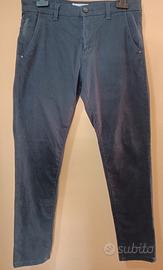 Pantalone Chino Clayton Slim Fit Blu Navy - 