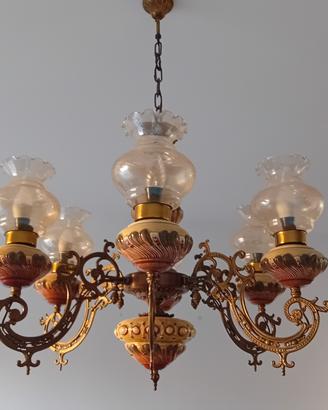coppia di lampadari anni 50