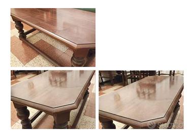 tavolino arte povera, misure 100x50x45.