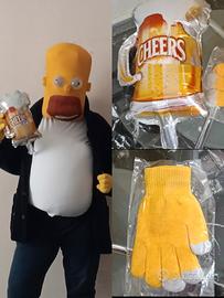 Homer Simpson carnevale adulto adulti uomo donna 