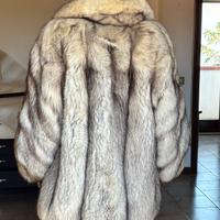 pelliccia volpe argentata