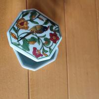 2 scatoline in porcellana vintage 