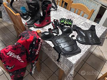 Kit moto cross bimbo 10/11