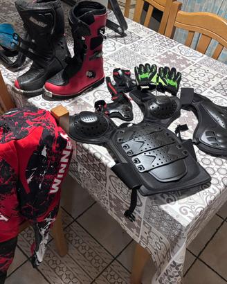 Kit moto cross bimbo 10/11