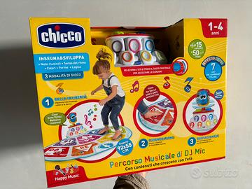 Chicco percorso musicale DJ Mic