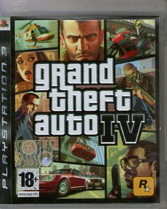 Gioco x playstation 3 Grand Theft Auto IV