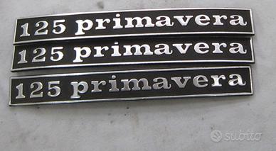 Targhetta Posteriore Vespa Primavera - ET3 Origina