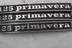 Targhetta Posteriore Vespa Primavera - ET3 Origina