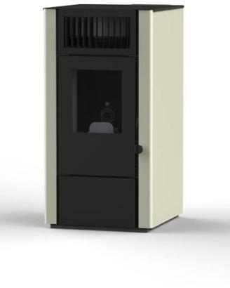 STUFA PELLET VENTILATA 9.5KW 80mq GARANZIA ITALIA