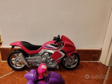 moto di Barbie
