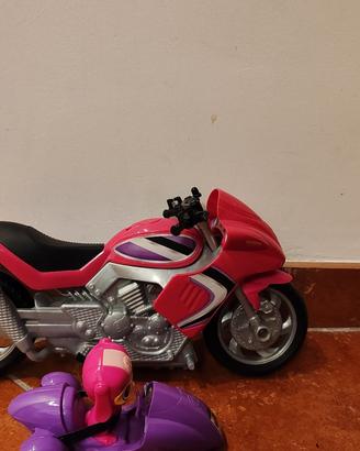 moto di Barbie