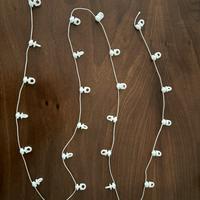 Puleggia ganci per tende a onde - 150cm, passo 6cm